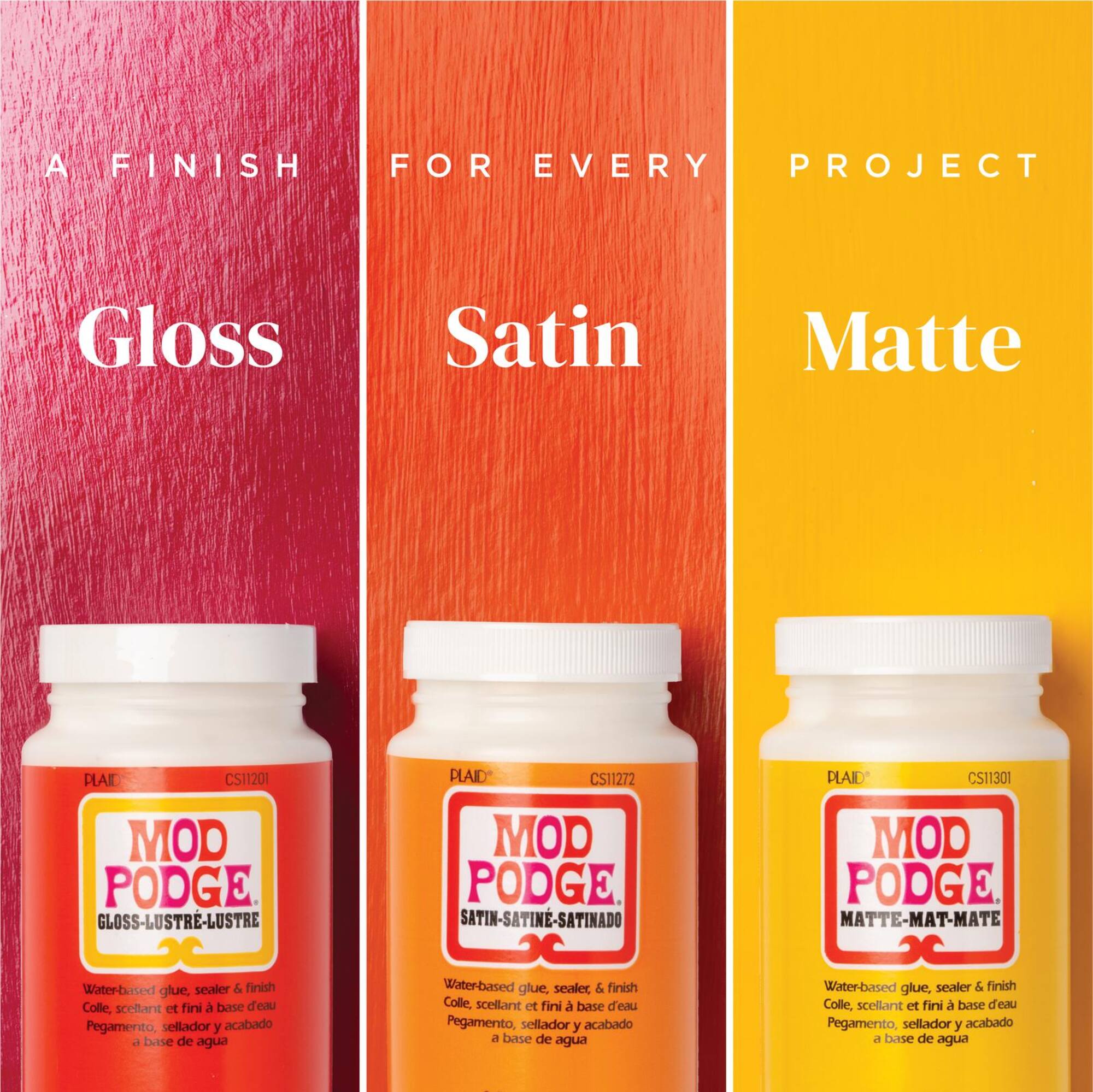Mod Podge® 8oz. Crystal Clear Gloss Glue, Sealer & Finish